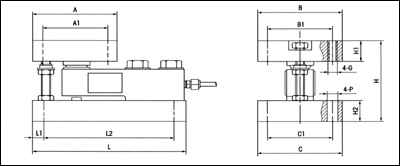 FW稱重模塊，稱重模塊FW-1.1t價(jià)格，F(xiàn)W-2.2t稱重模塊